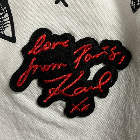 Karl Lagerfeld Paris Iconic Motif Button Down, Limited E… - Picture 13 of 17
